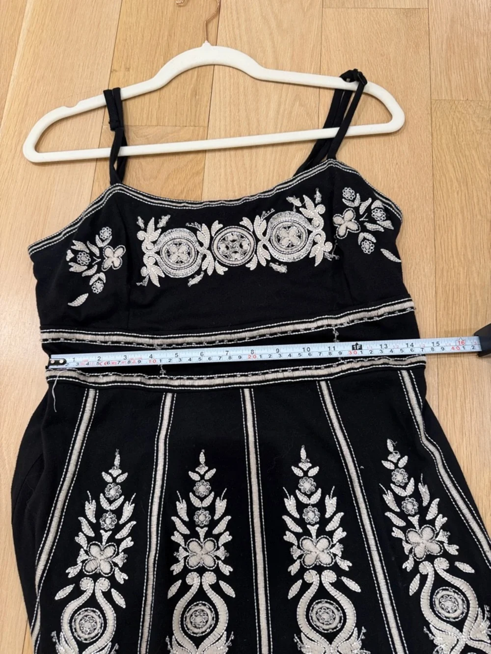 INC International Concepts Black Top with White Stitching - Picture 6 of 6